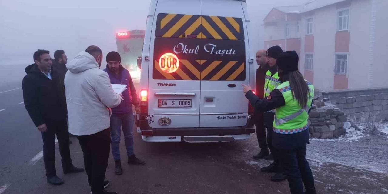 Ağrı’da Servis Araçlarına Sıkı Denetim