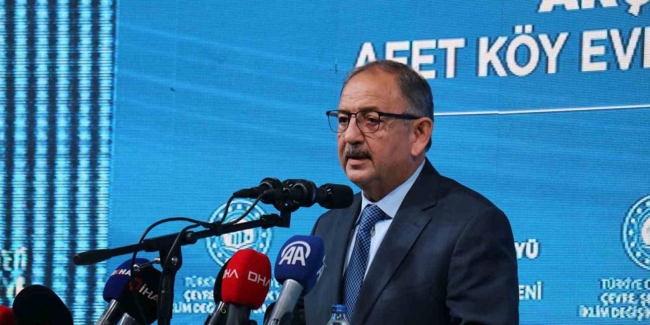 Afet Köy Evleri Hak Sahiplerine Teslim Edilmeye Başlandı