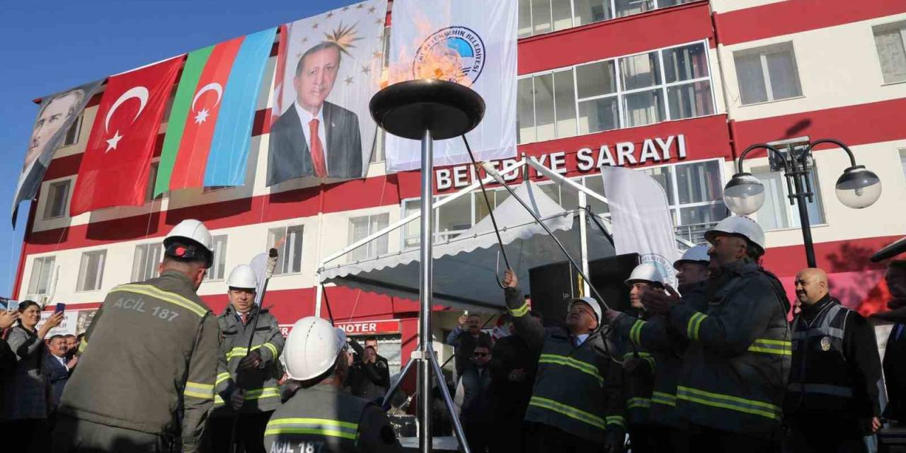 Felahiye’de Doğalgaz Ateşi Yandı