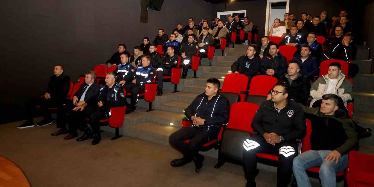 Zabıta Ekiplerine Biber Gazı Eğitimi