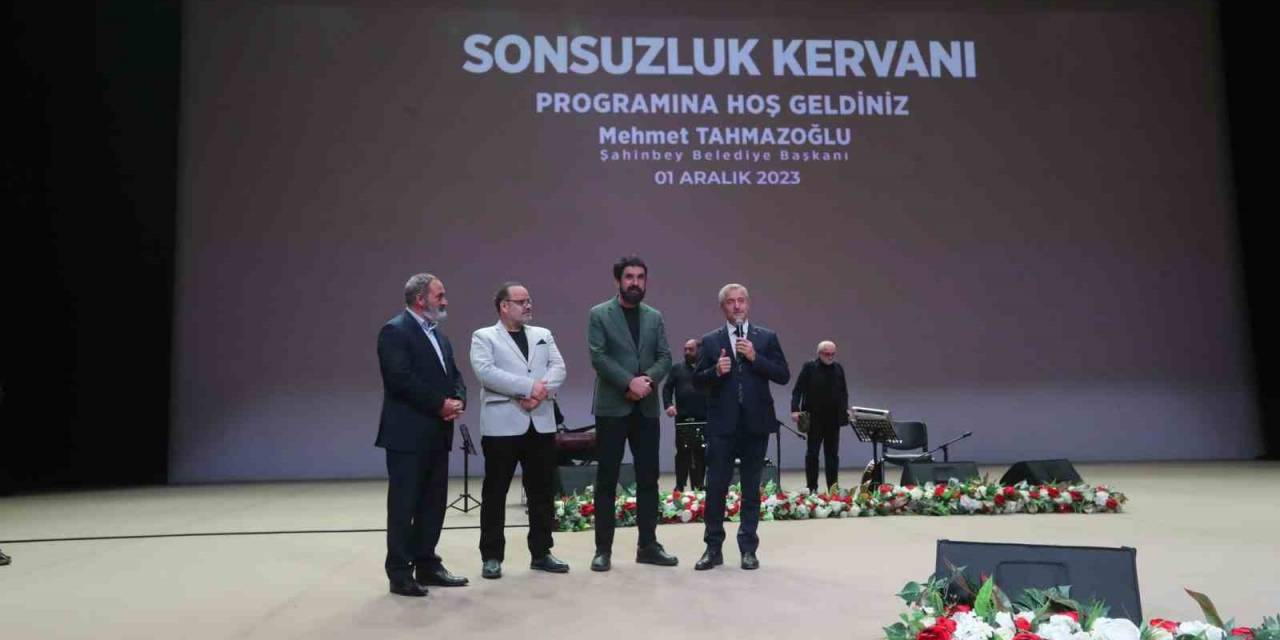 Şahinbey Belediyesi ‘Sonsuzluk Kervanı’ Programıyla Duygu Dolu Bir Gece Yaşattı