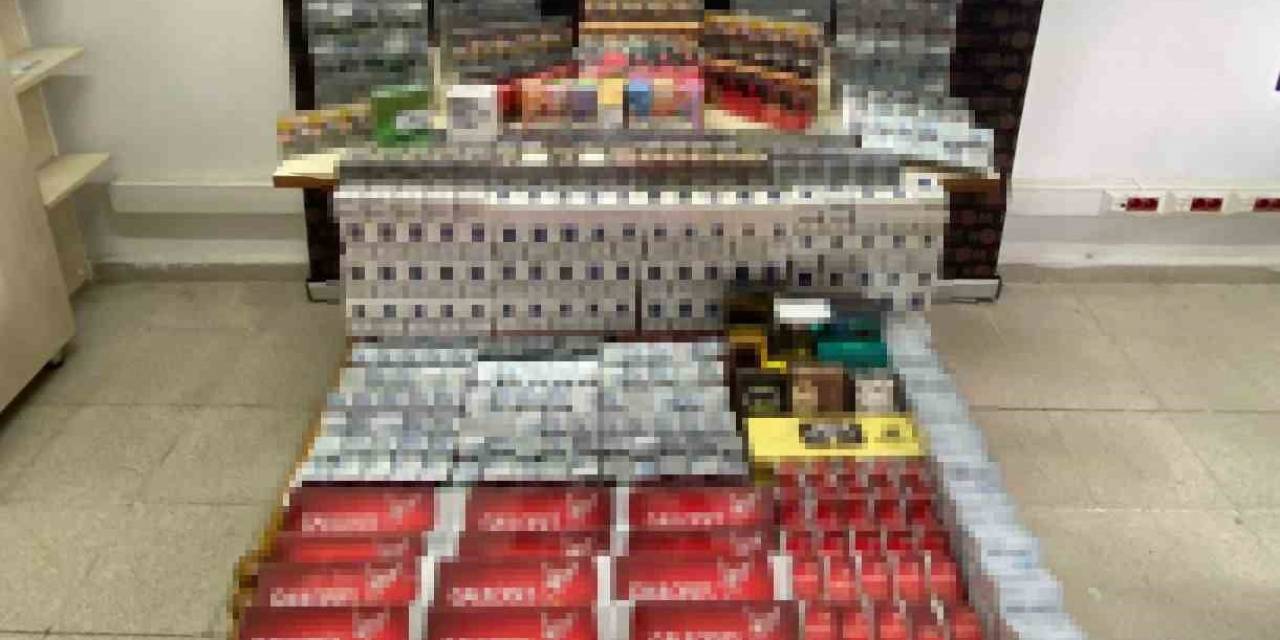 Burdur’da Bin 565 Paket Kaçak Sigara Ele Geçirildi