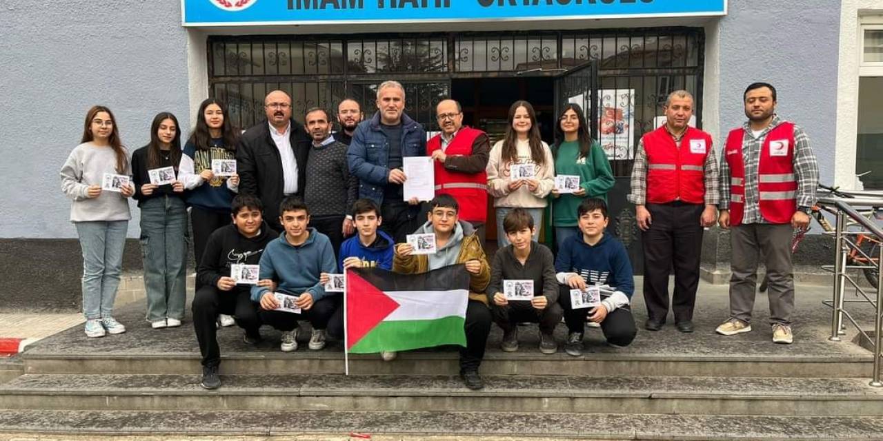 Sungurlu İmam Hatip Orta Okulundan Filistin’e Destek