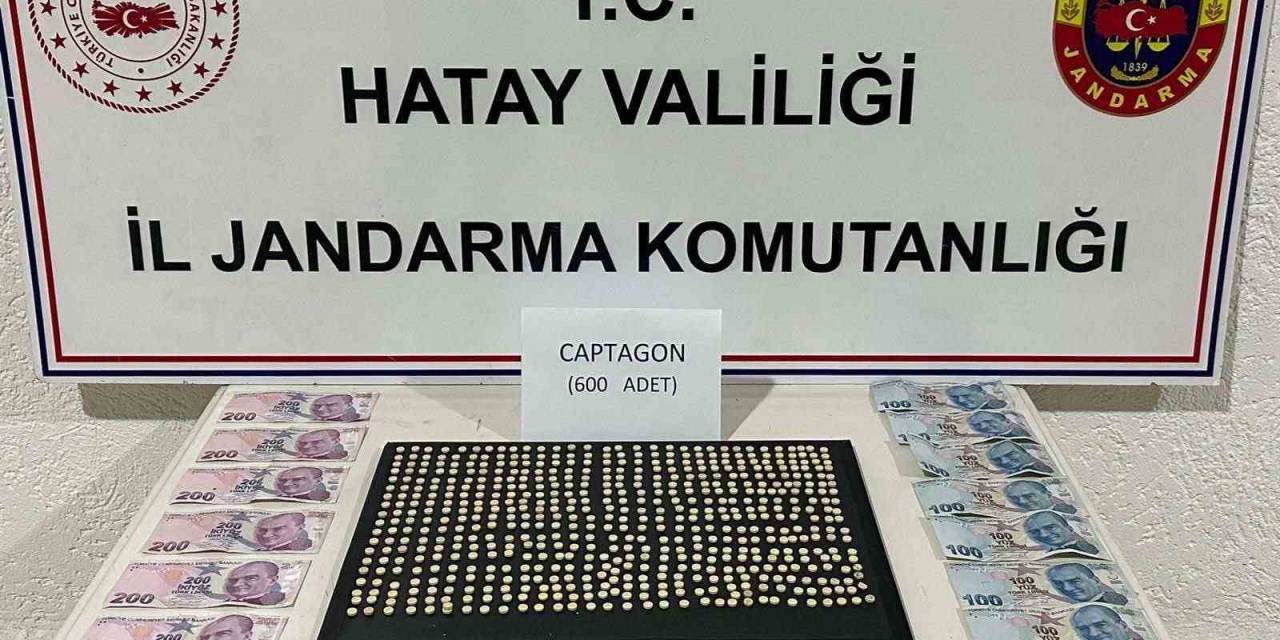 Arsuz’da 600 Adet Uyuşturucu Hap Ele Geçirildi
