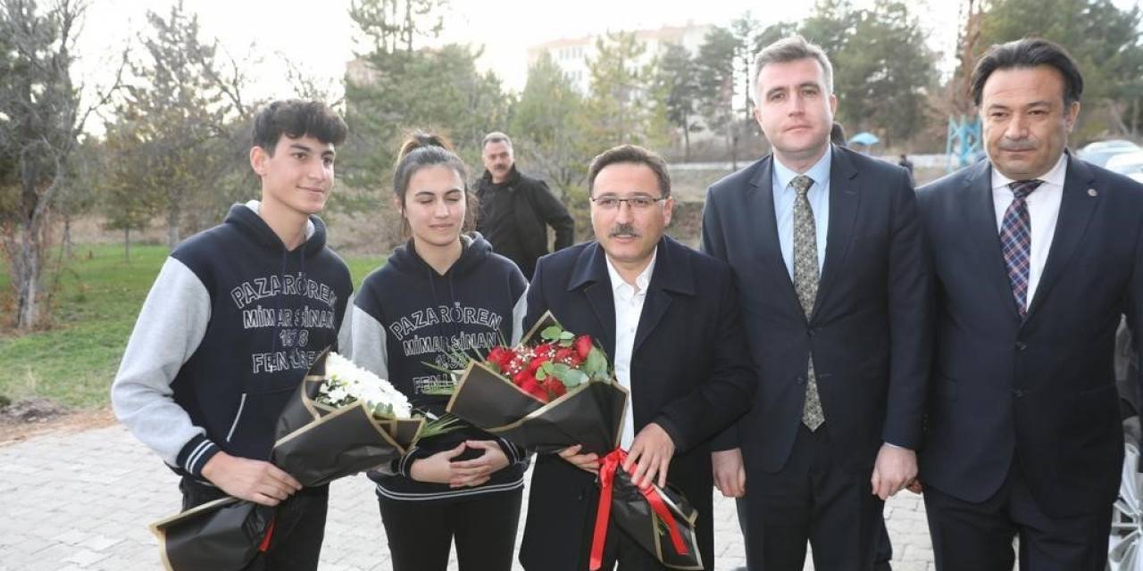 Vali Çiçek’ten Pınarbaşı’na Ziyaret