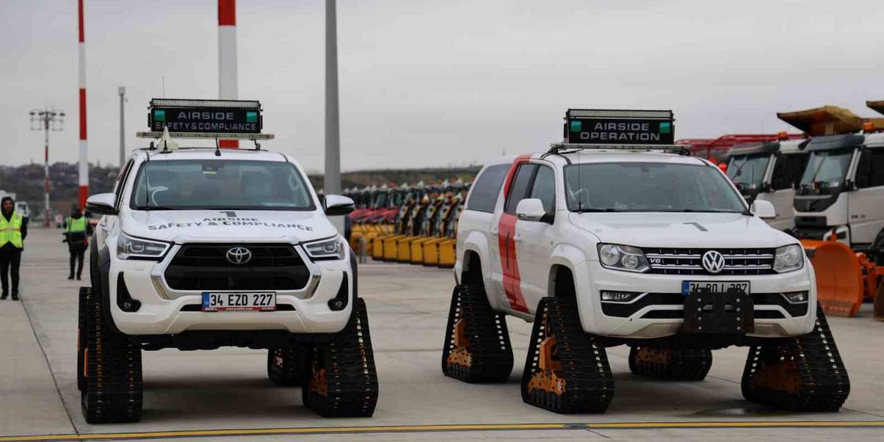 İga İstanbul Havalimanı Kışa Hazır