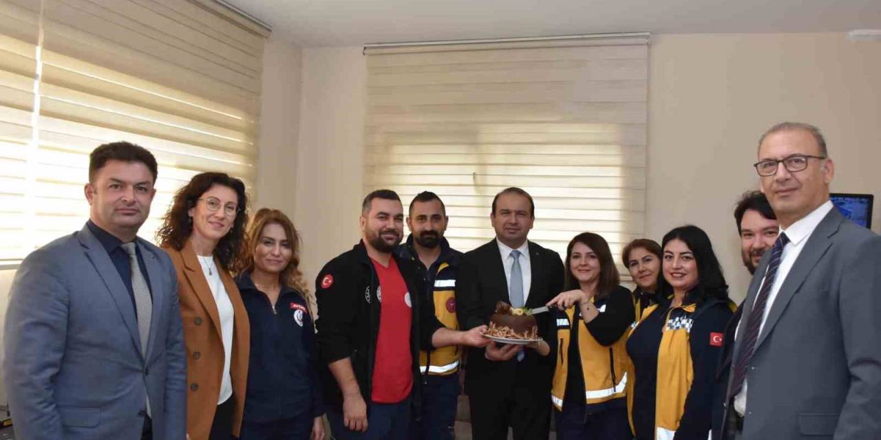 İl Sağlık Müdürü Şenkul, Sağlık Personellerinin Haftasını Kutladı