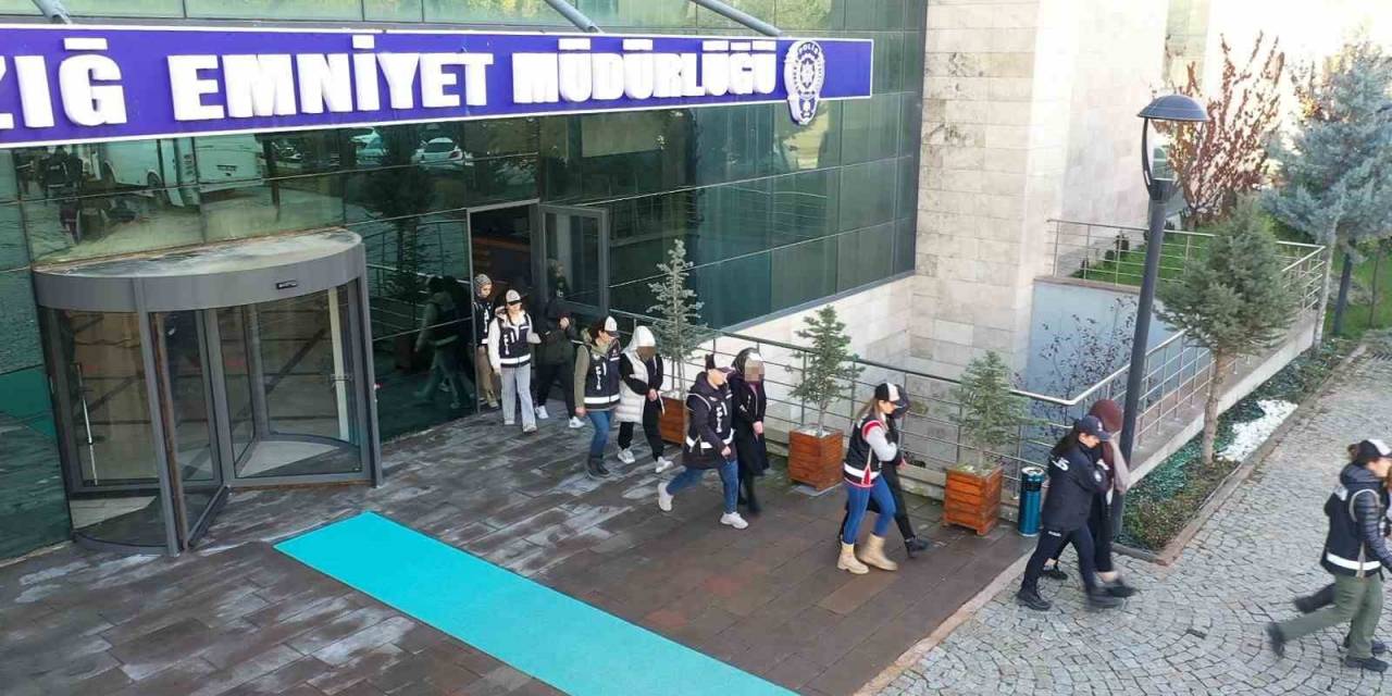 Elazığ’daki ’cımbız’ Operasyonunda 10 Tutuklama