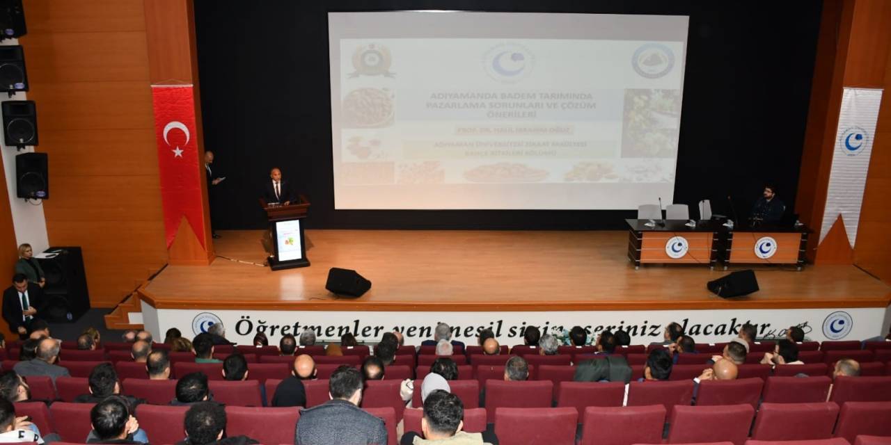 Adıyaman’da ‘Badem’ Çalıştayı Düzenlendi