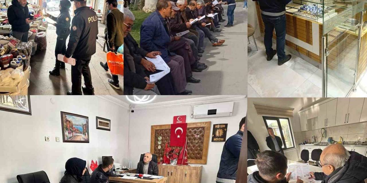 Elazığ’da Esnaf Ve Vatandaşlar Hırsızlık Olaylarına Karşı Bilgilendirildi
