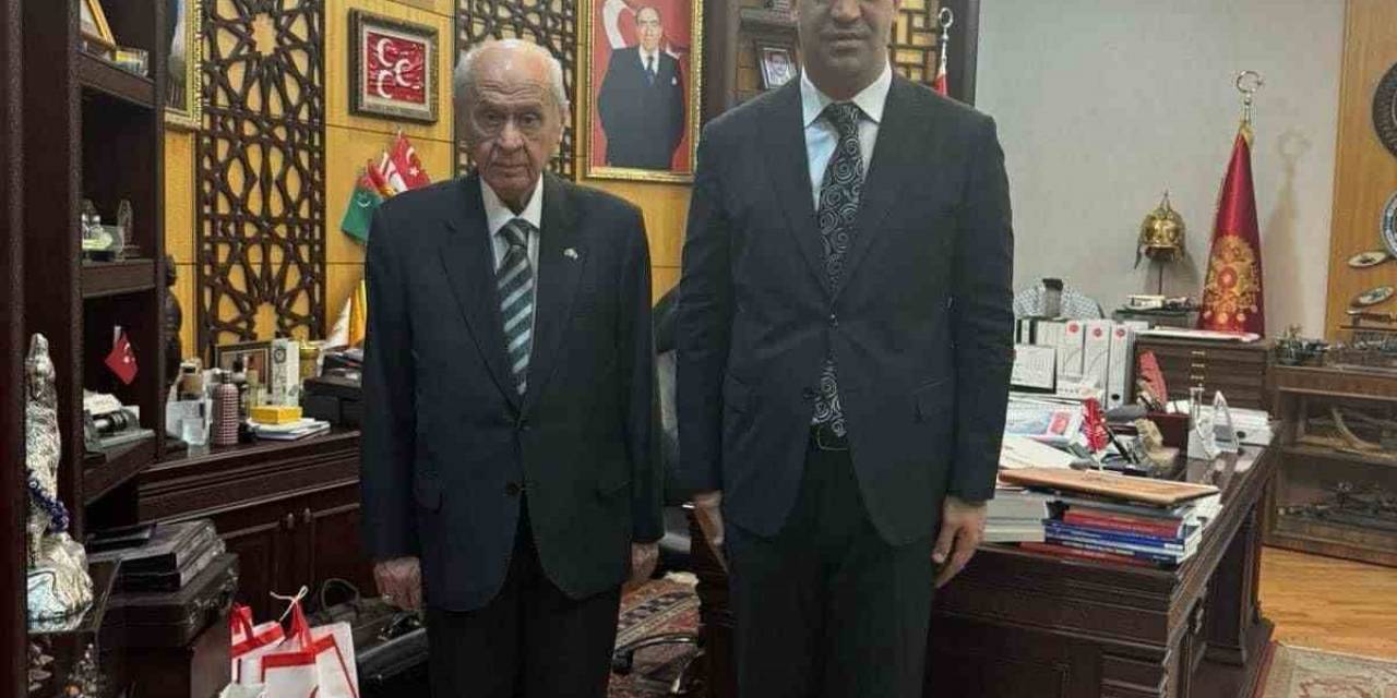 Mhp Lideri Bahçeli’ye Konuk Oldu