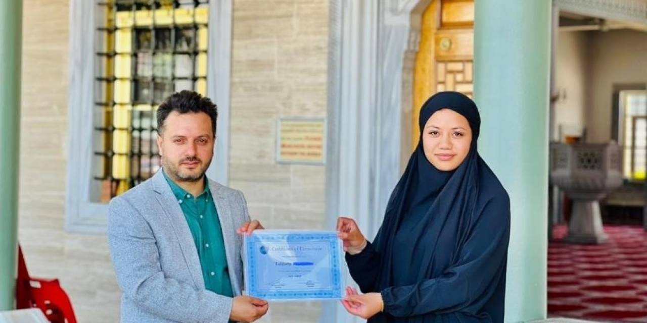 Aydınlı İmam Erkoç, Müslüman Olan Talilotu’ya Meryem Adını Verdi