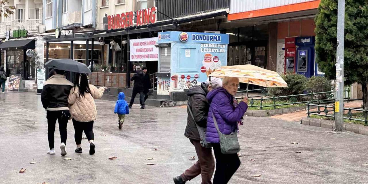 Eskişehir’de Yağmur Yağışı Etkili Oldu