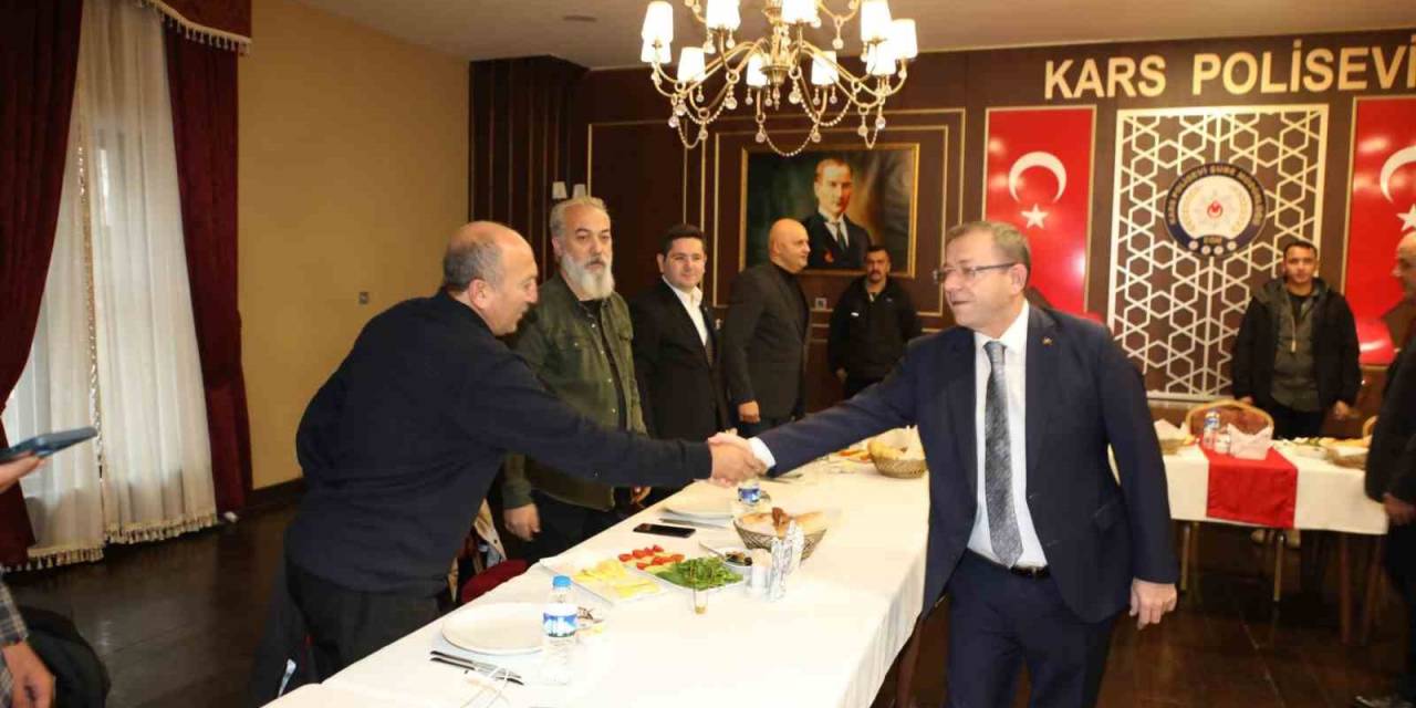 Kars Valisi Ziya Polat, Basınla Buluştu