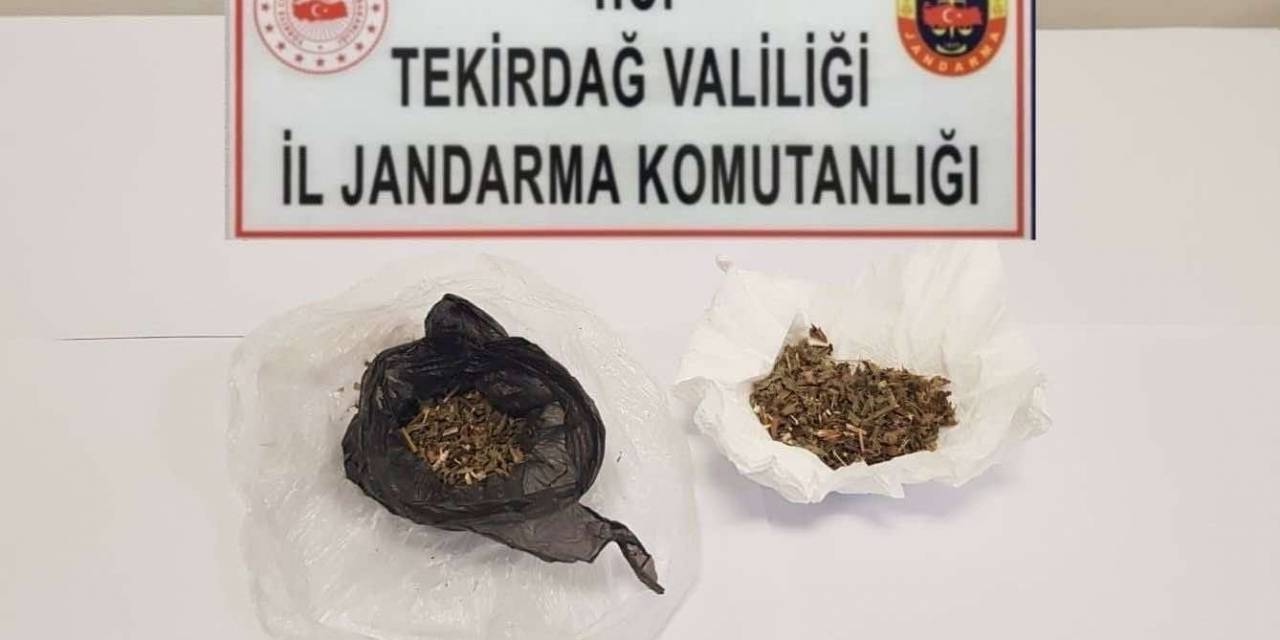 Tekirdağ’da 4 Şüpheli Uyuşturucudan Yakalandı