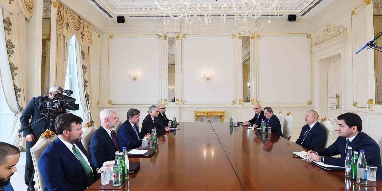 Azerbaycan Cumhurbaşkanı Aliyev, Abd Dışişleri Bakan Yardımcısı O’brien’ı Kabul Etti