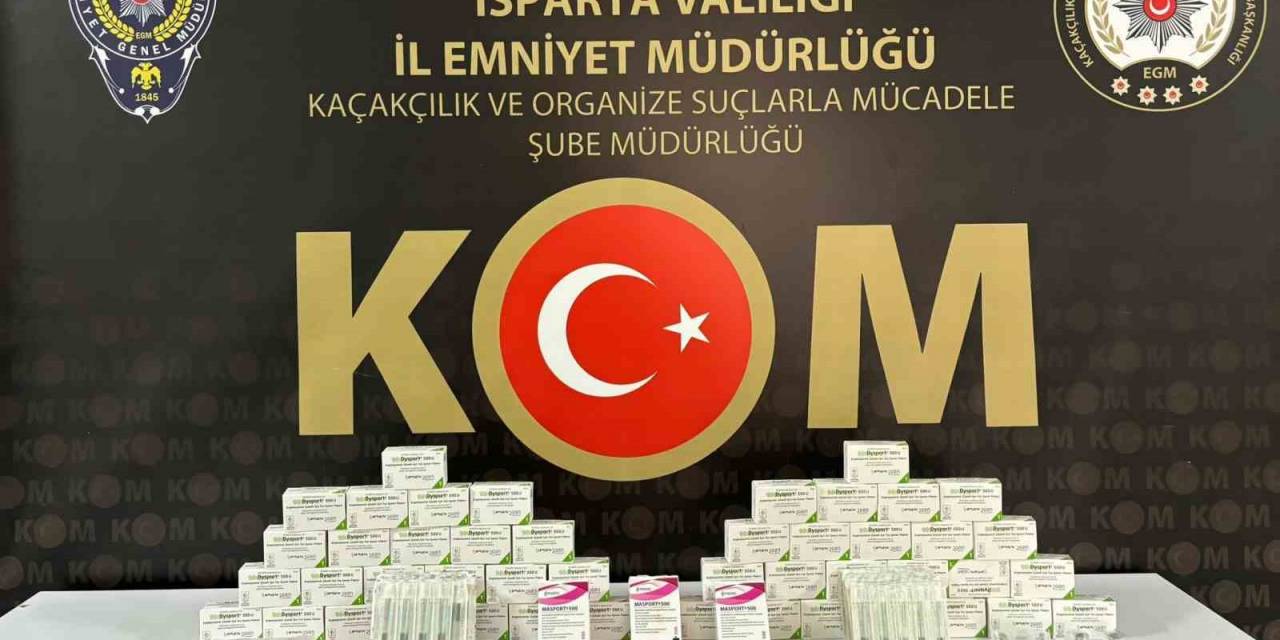 Isparta’da Kaçakçılık Operasyonu: Çok Sayıda Malzeme Ele Geçirildi