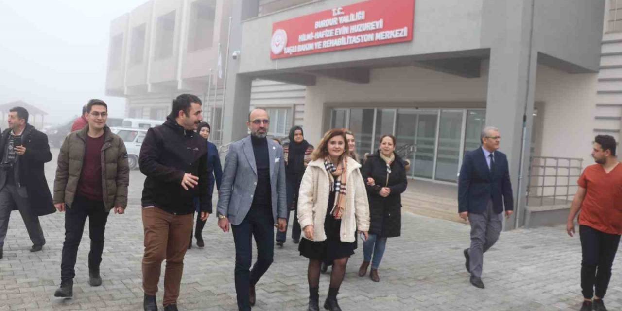 Burdur’da Yeni Yapılan 96 Kişi Kapasiteli Hilmi-hafize Evin Huzurevi Hizmete Açıldı