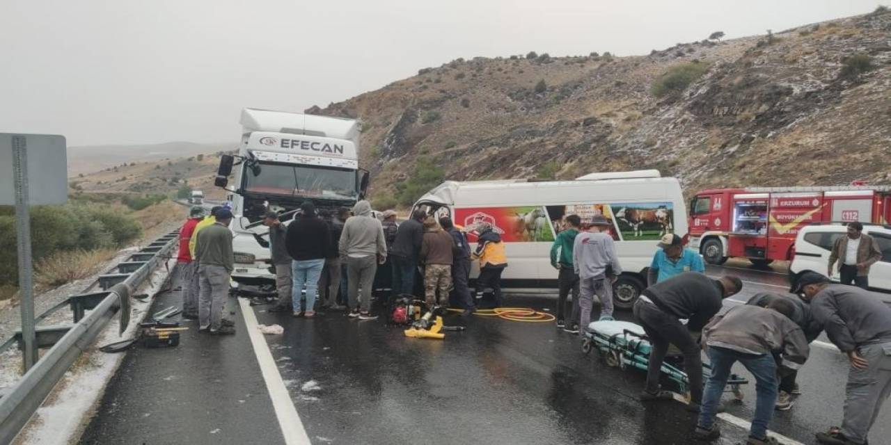Erzurum’da 11 Ayda Bin 256 Trafik Kazası