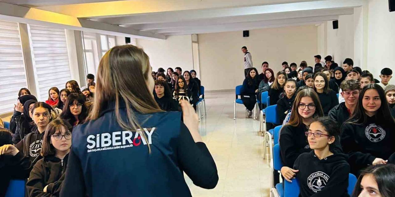 Kütahya’da Lise Öğrencilerine Siber Güvenlik, Teknoloji Bağımlılığı Ve Yasa Dışı Bahis Anlatıldı