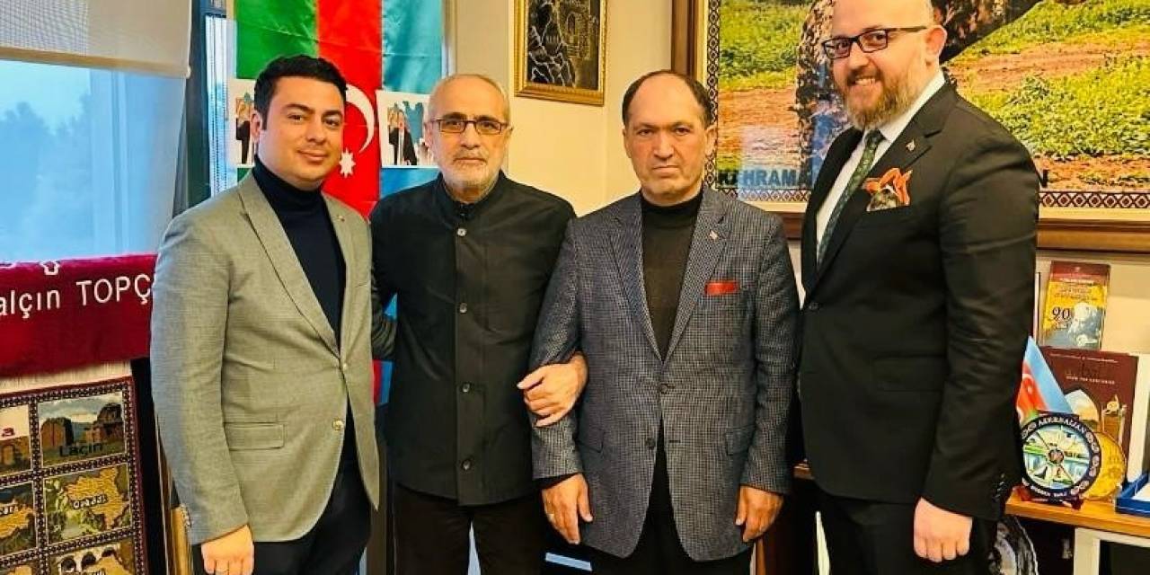 Şehit Öğretmen Aybüke Yalçın’ın Babasından Cumhurbaşkanı Başdanışmanı Topçu’ya Ziyaret