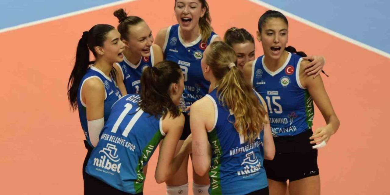 Nilüfer’in Sultanları Cev Challenge Cup’ta Çeyrek Finale Yükseldi