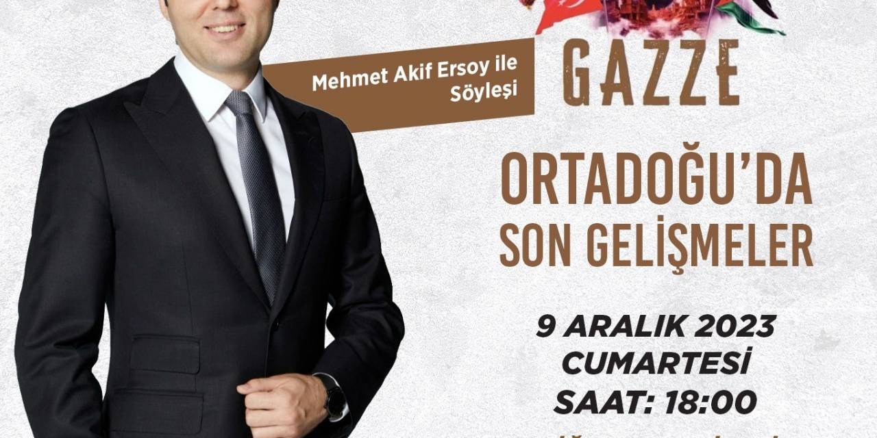 Gazze’de Yaşanan Dram Niğde’de Anlatılacak