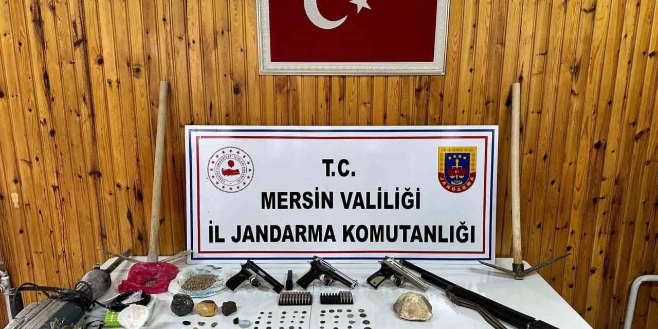 Mersin’de Tarihi Eser Kaçakçılığı Operasyonu: 3 Gözaltı