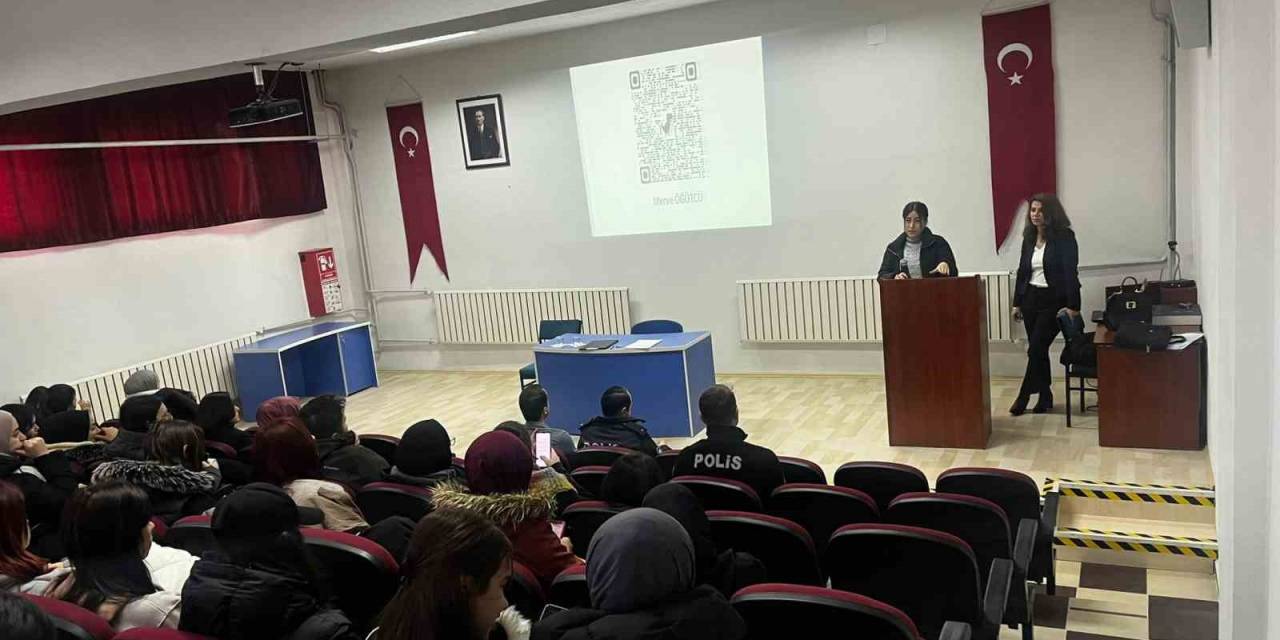 Hisarcık Myo’da Bağımlılıkla Mücadele Ve Kades Uygulaması Bilgilendirme Semineri