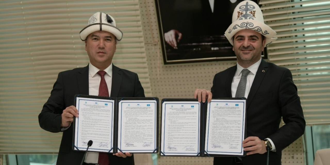 Başiskele İle Kırgızistan’ın Çolpon Ata Kenti Kardeş Şehir Oldu