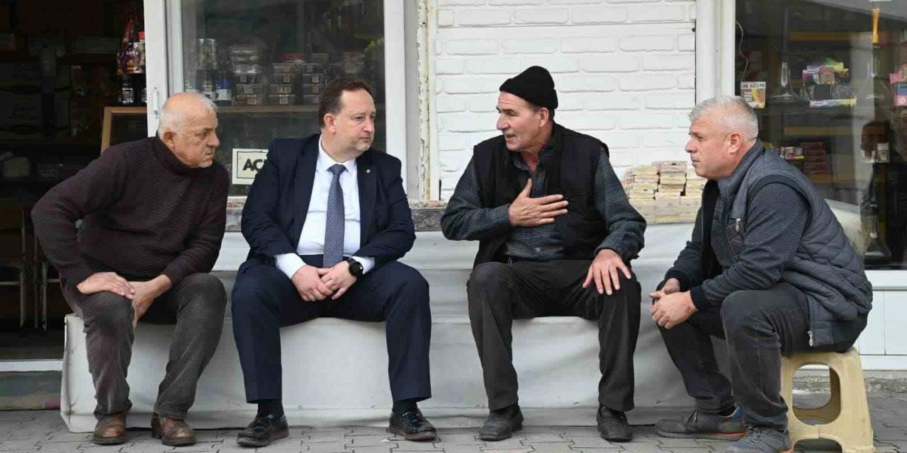 Başkan Orkan’dan Esnaf Ve Vatandaşlara Ziyaret