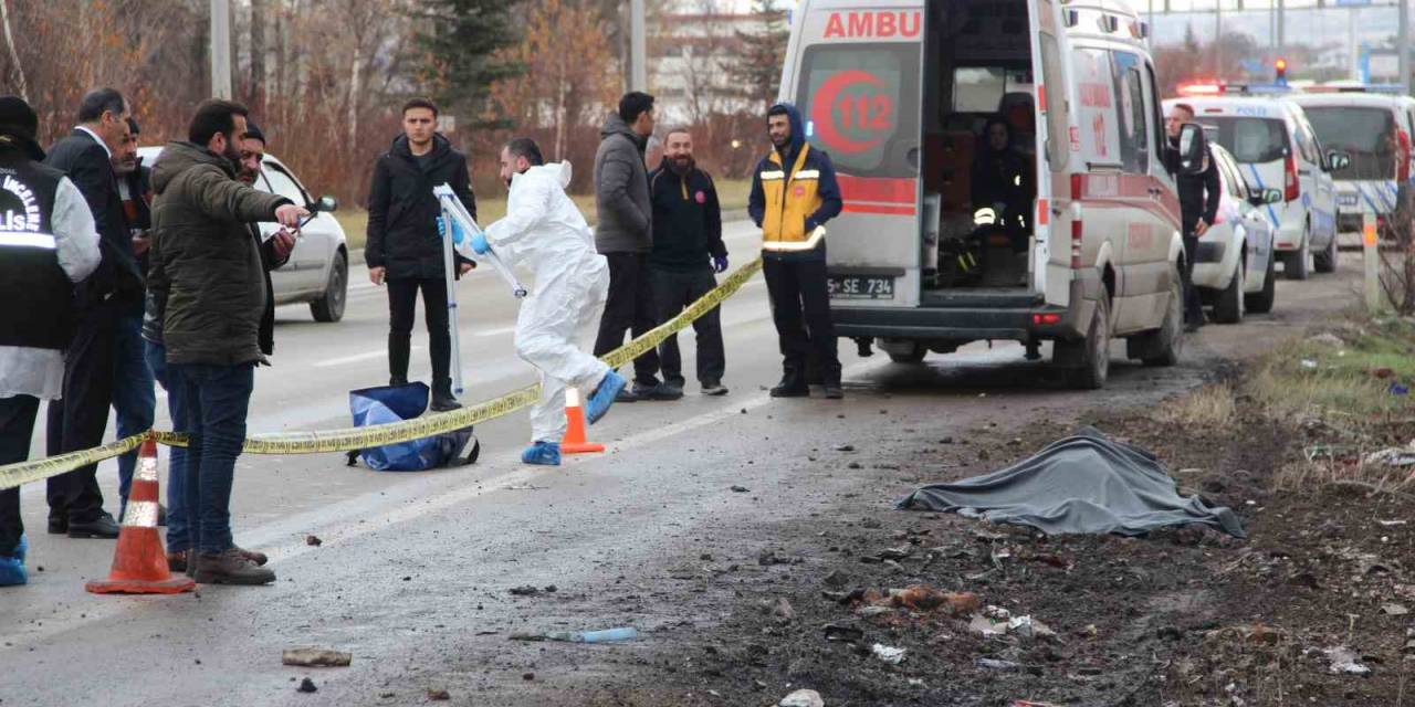 Erzurum’da Karayolu Kenarında Ceset Bulundu