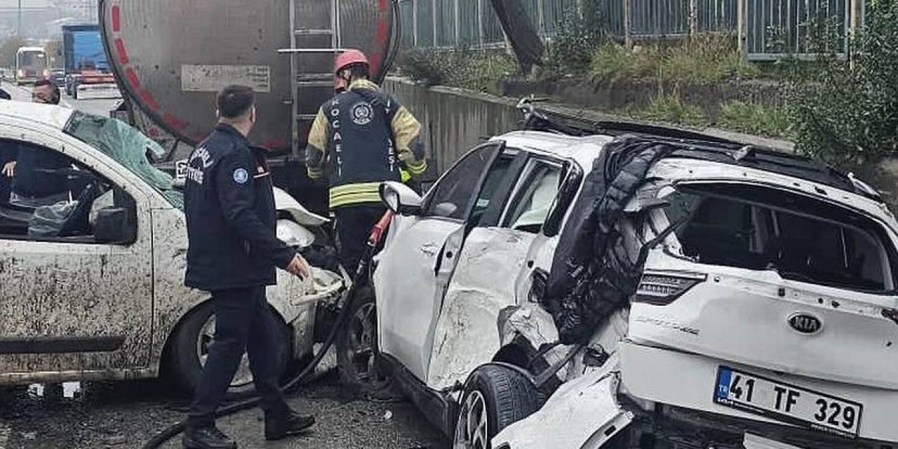 Kayganlaşan Yolda Feci Kaza: 1’i Ağır 3 Yaralı