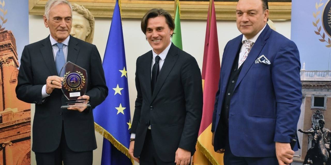 Büyükekşi Ve Montella’ya İtalya’dan Ödül