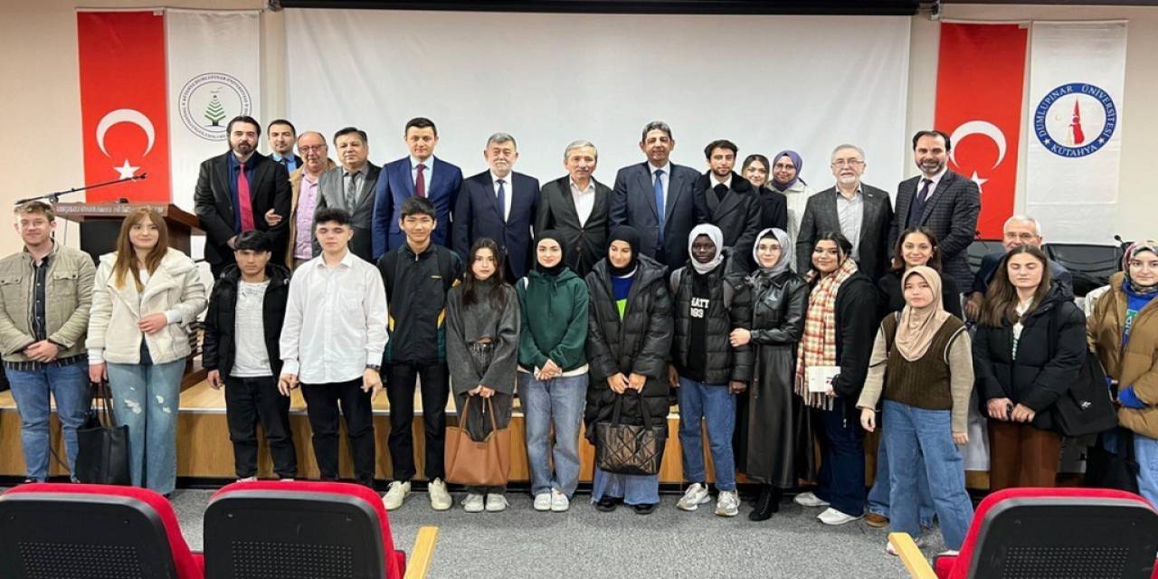 Dpü Tubif’te “Mesnevi‘Den Pedagojik Telkinler” Başlıklı Konferans