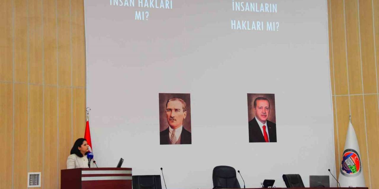 Karabük’te "İnsan Hakları" Konferansı Verildi