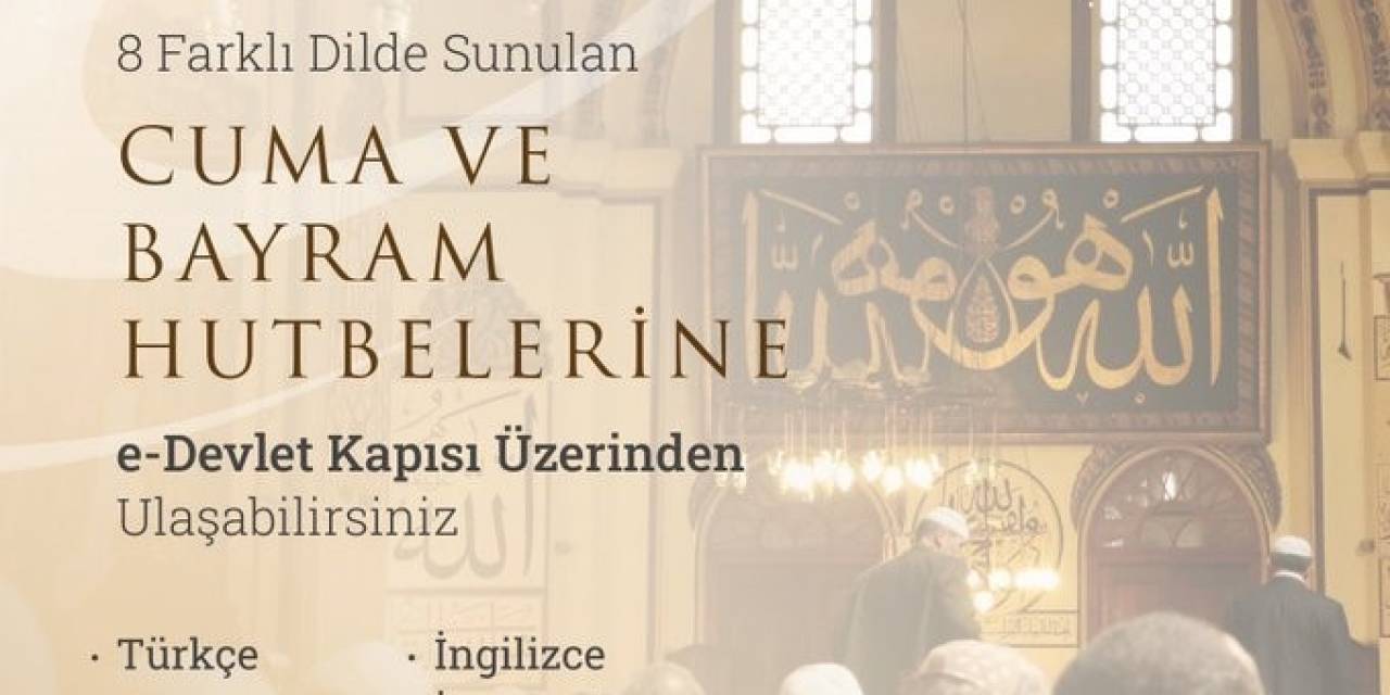 Cuma Namazı Ve Bayram Namazı Hutbeleri 8 Dilde