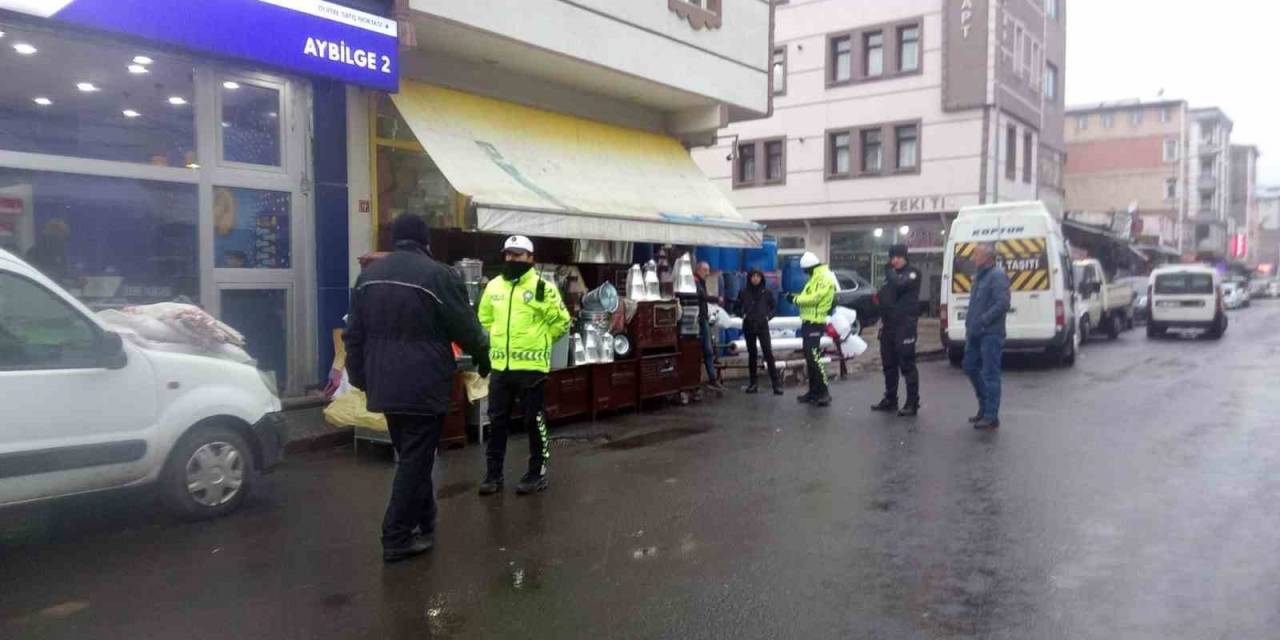 Kars’ta Kaldırım İşgallerine Zabıta Ayarı