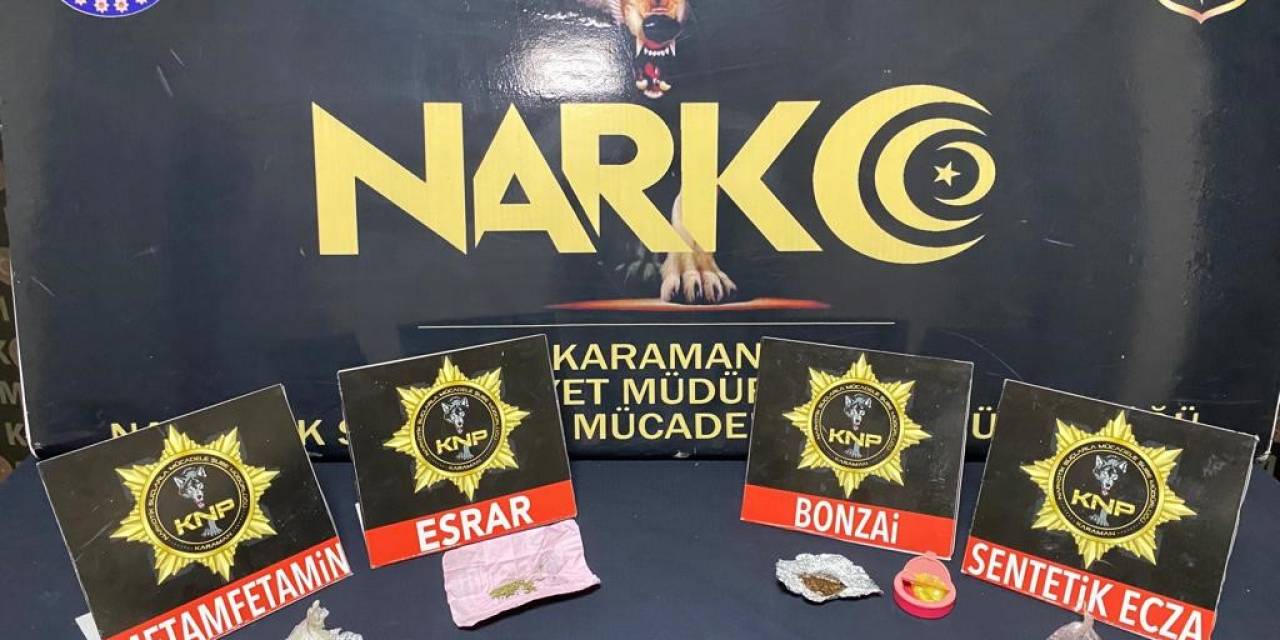 Karaman’da Uyuşturucu Operasyonunda 2 Kişi Tutuklandı