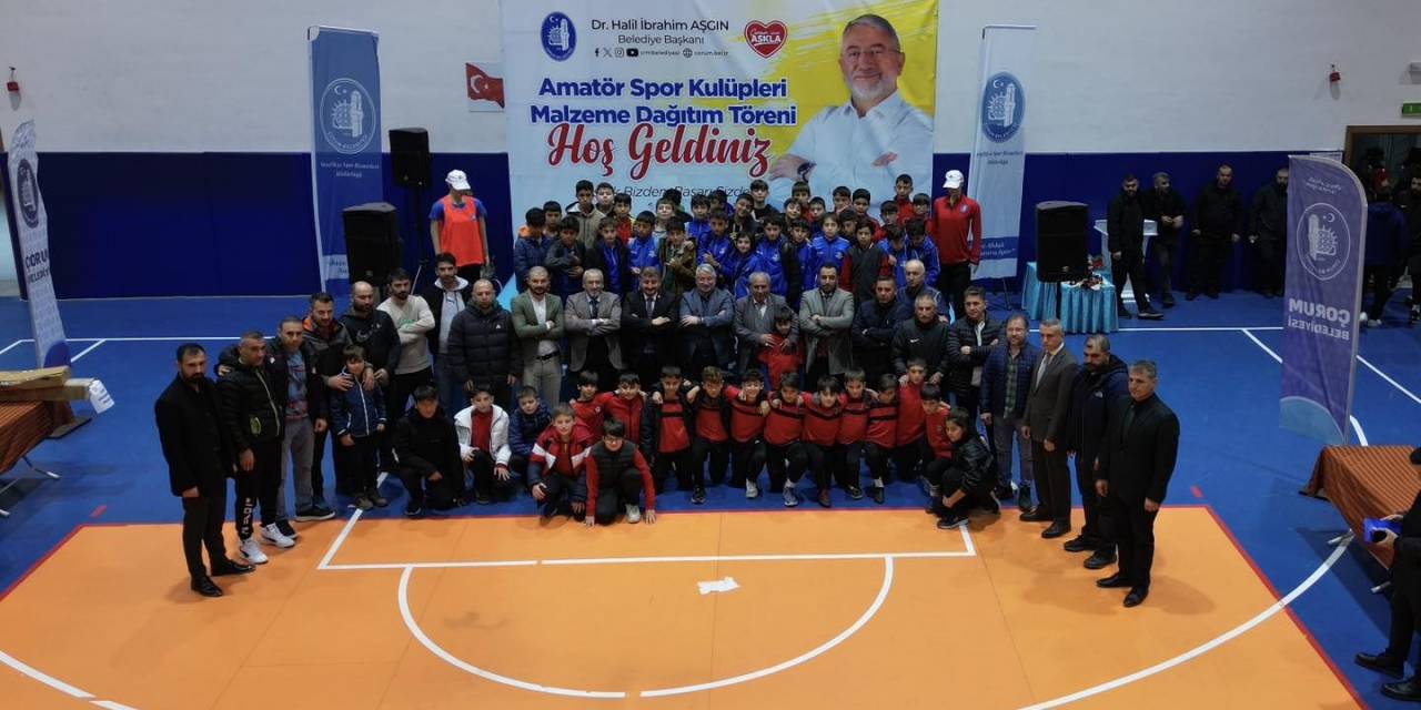 Çorum Belediyesi’nden Amatör Sporculara 1 Milyon 150 Bin Tl Destek