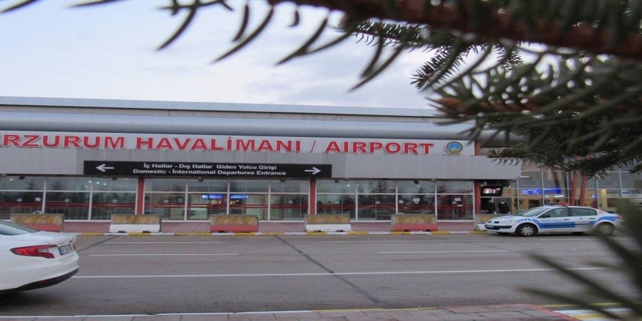 Erzurum Havalimanı’nda Bir Ayda 86 Bin 865 Yolcuya Hizmet Verildi