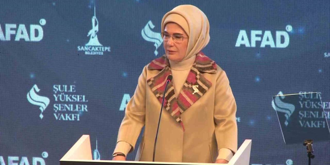Emine Erdoğan: "iki Aydır Dünyanın Gözü Önünde Vicdanlarımızı Paramparça Eden Bir Kıyım Yaşanıyor”