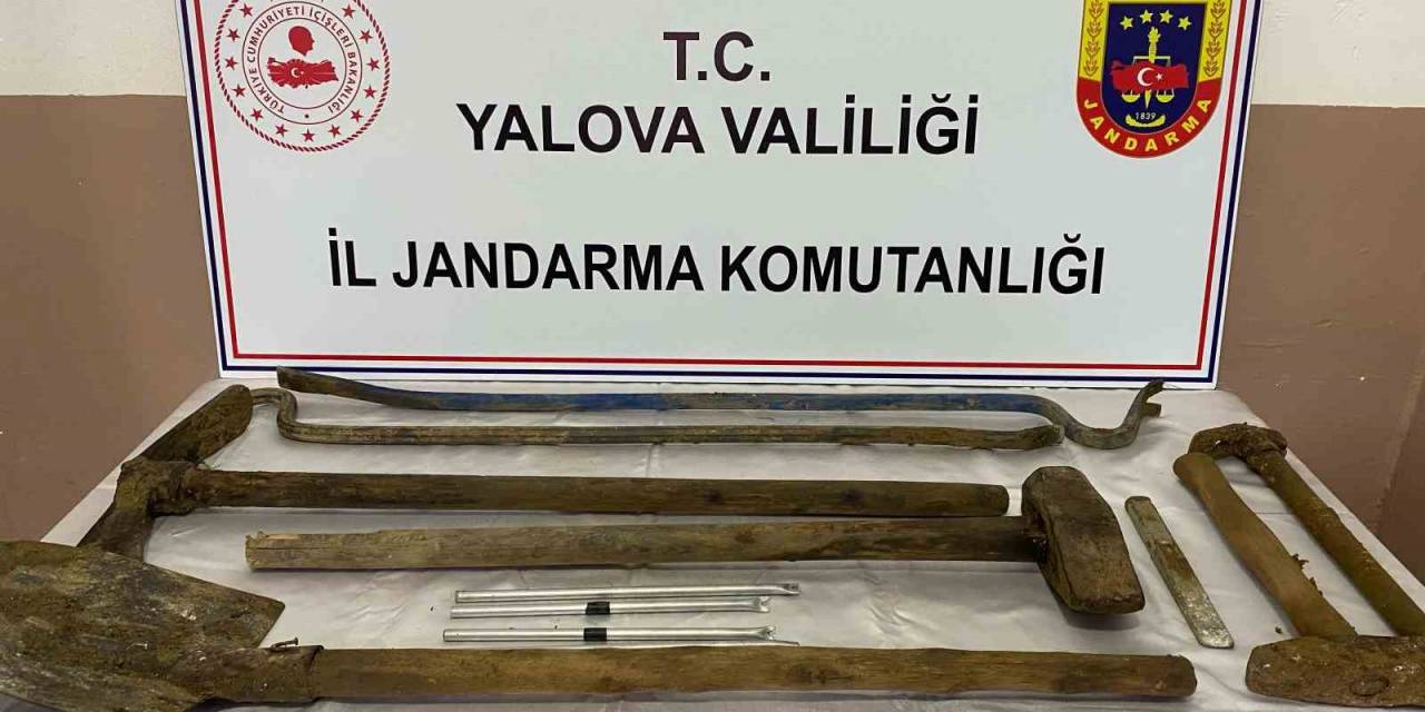 Yalova’da Jandarmadan Definecilere Suçüstü