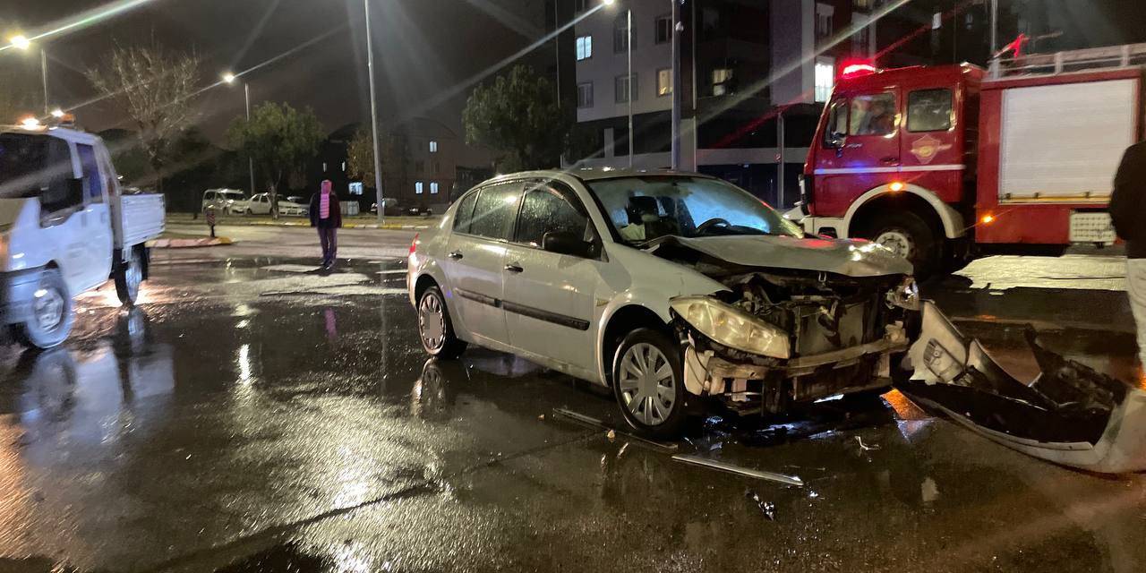 Isparta’da Trafik Kazası: 2 Yaralı