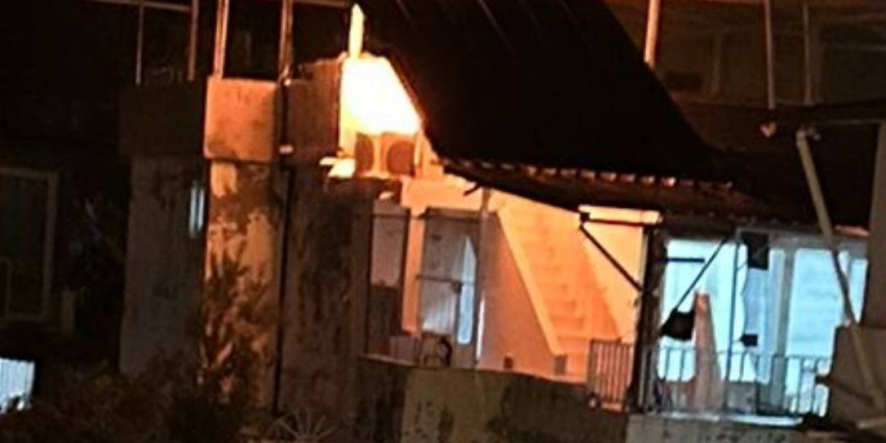 Hatay’da Klima Ünitesinde Çıkan Yangın Korkuttu