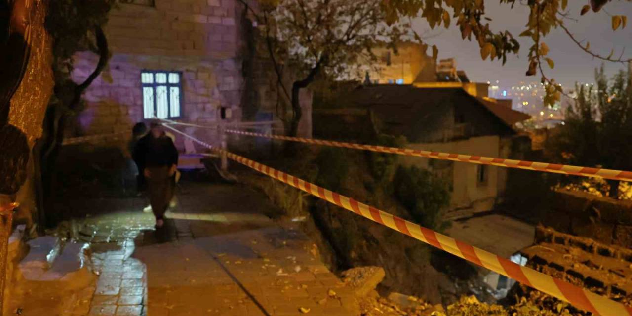 Kahramanmaraş’ta İstinat Duvarı Üçüncü Kez Çöktü