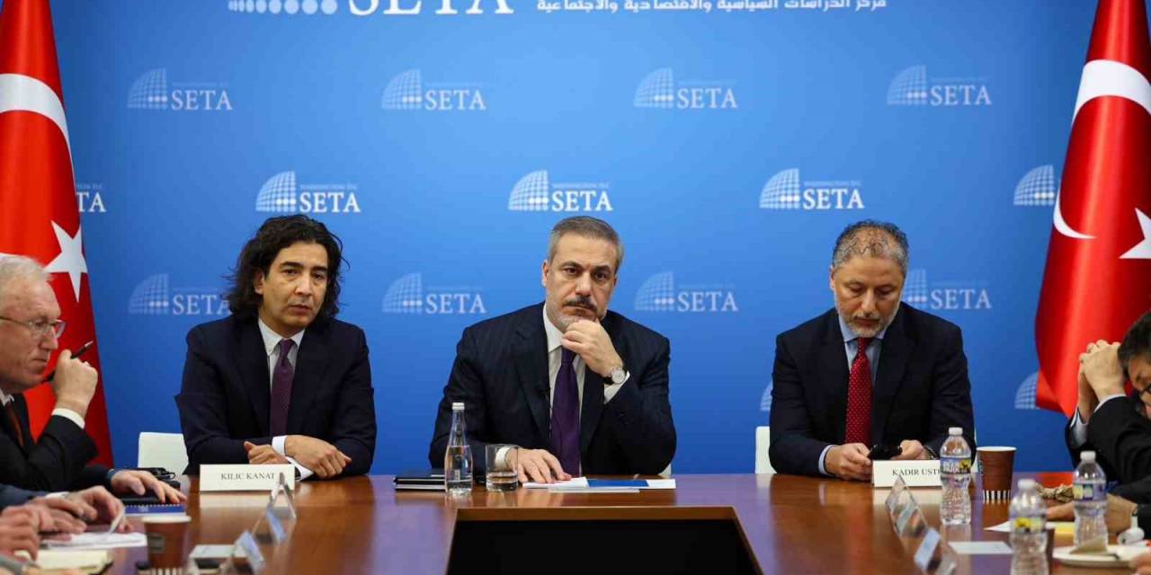 Dışişleri Bakanı Fidan, Abd’de Seta Vakfı’nı Ziyaret Etti