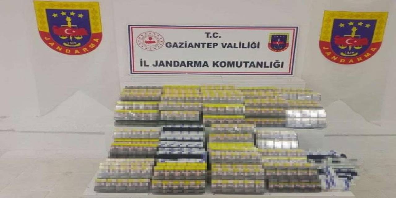 Gaziantep’te 180 Bin Lira Değerinde Kaçak Sigara Ele Geçirildi