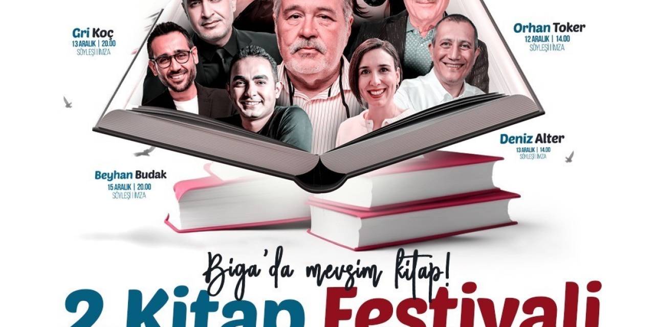 Biga Belediyesi 2. Kitap Festivali Başlıyor