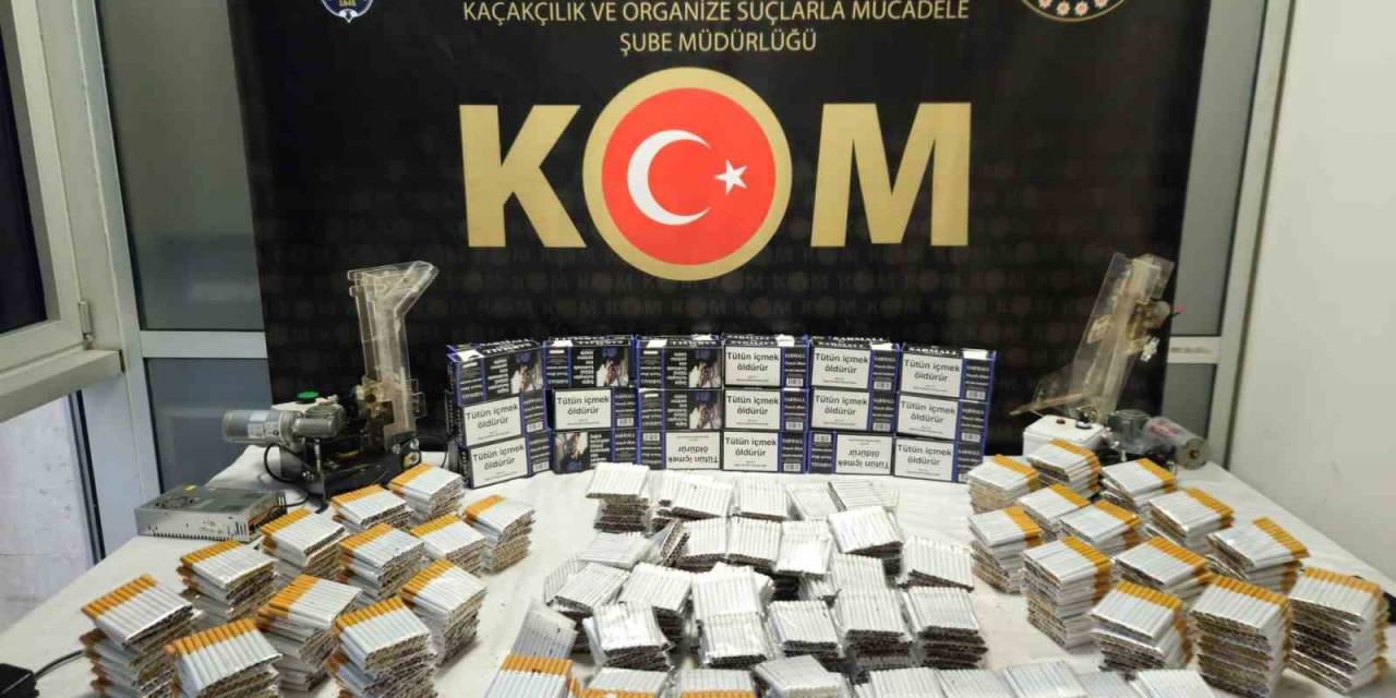 Kütahya’da Kaçak Tütün Operasyonu